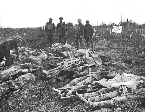 battlefield burial