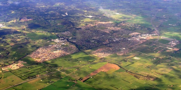 pakenham aerial view