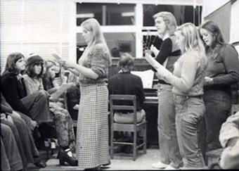 Pinafore rehearsal side on 1974 copy