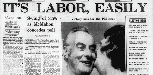 Whitlam wins 