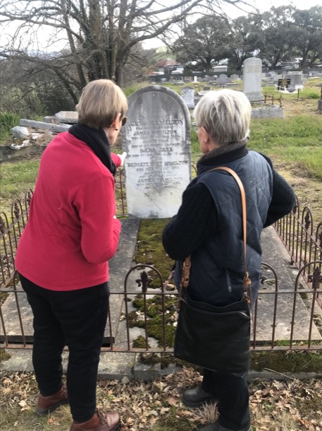 7 Us with Hamilton grave Alex