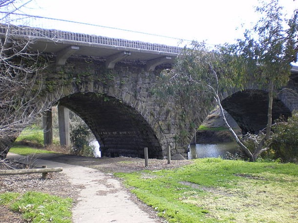 Barwon River bridge today