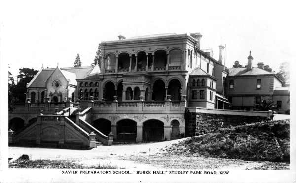 Burke Hall, Xavier Jim&#39;s home from Aged 11