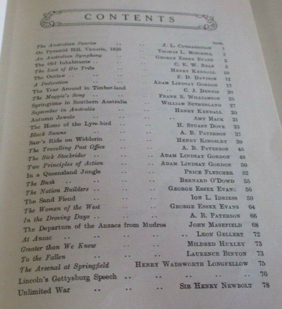 eighth book contents