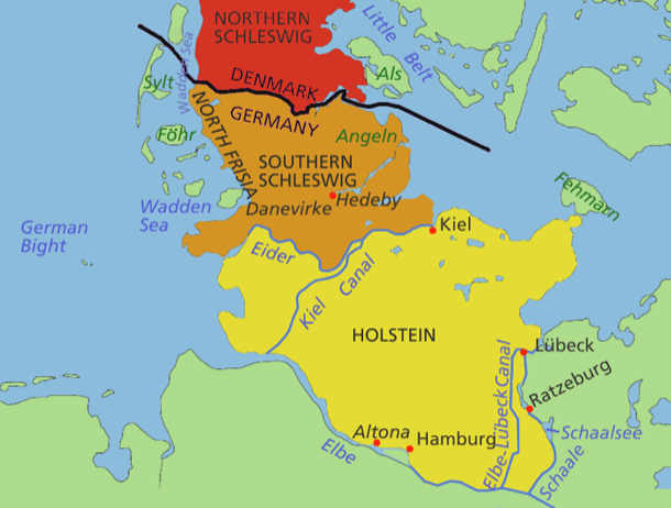 Map Schleswig-Holstein
