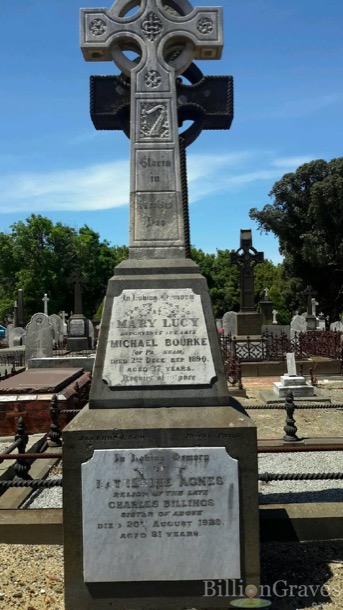 Mary Lucy&#39;s and Catherine&#39;s grave