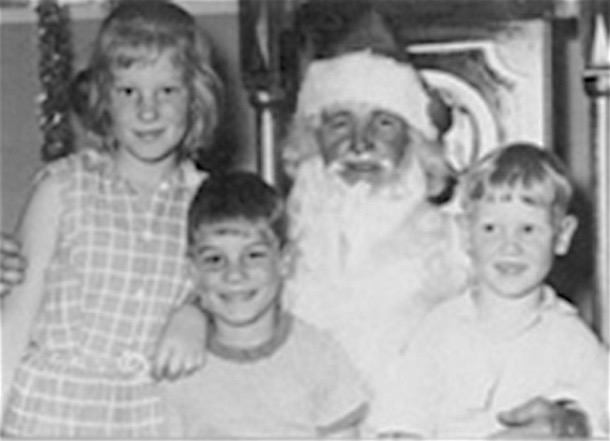 Santa with Margaret Ian and Chris copy