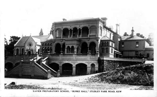 Burke Hall, Xavier Jim's home from Aged 11